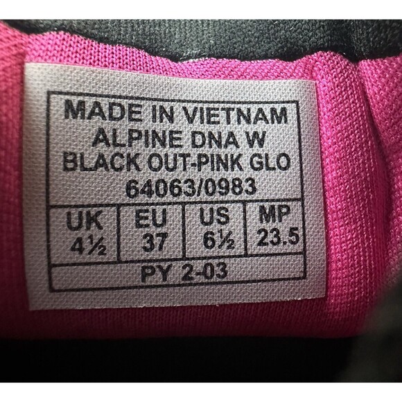 DYNAFIT alpine Women’s dna trail run shoe vibram sole seamless tongue SZ 6.5 New - Picture 13 of 14